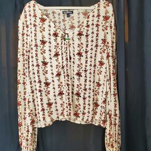 NWT Floral Blouse